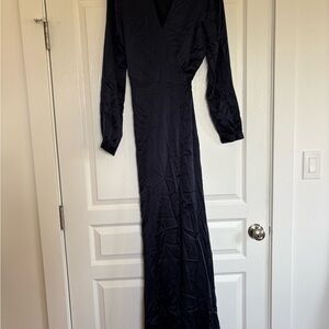 Sophisticated Navy Maxi Dress